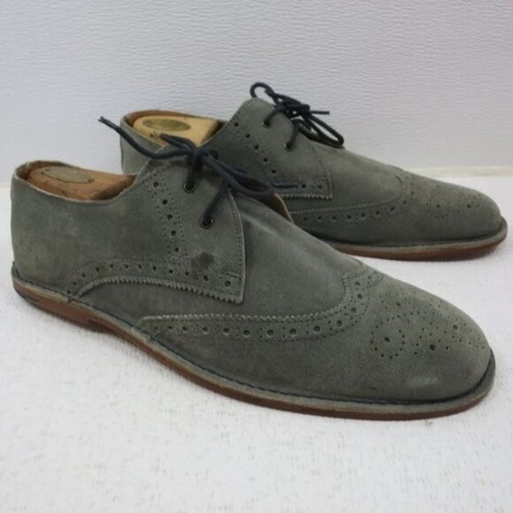 Ben Sherman Suede Brogue Leather Casual Dress Oxfords Shoes Men\'s Footwear Sz 13 main image 7